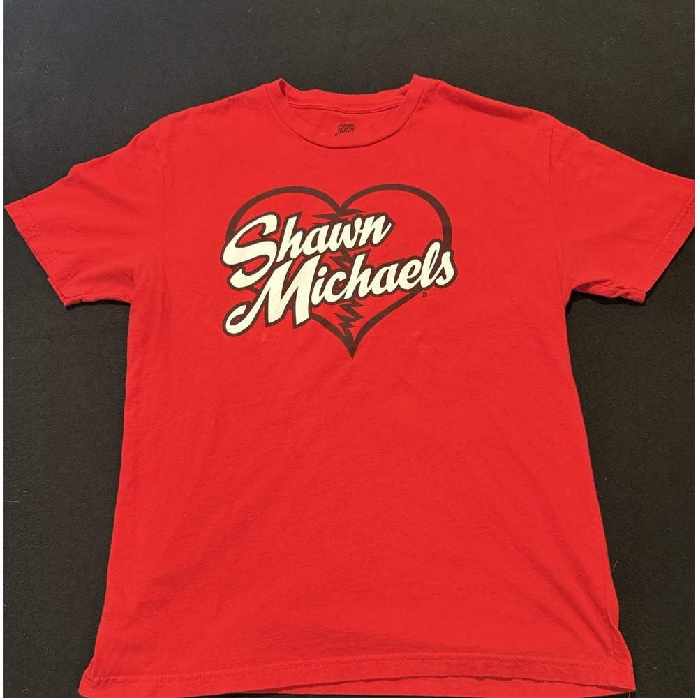 Heartbreak Kid Shawn Michaels Logo T-Shirt WWE M Medium D Generation Size Large
